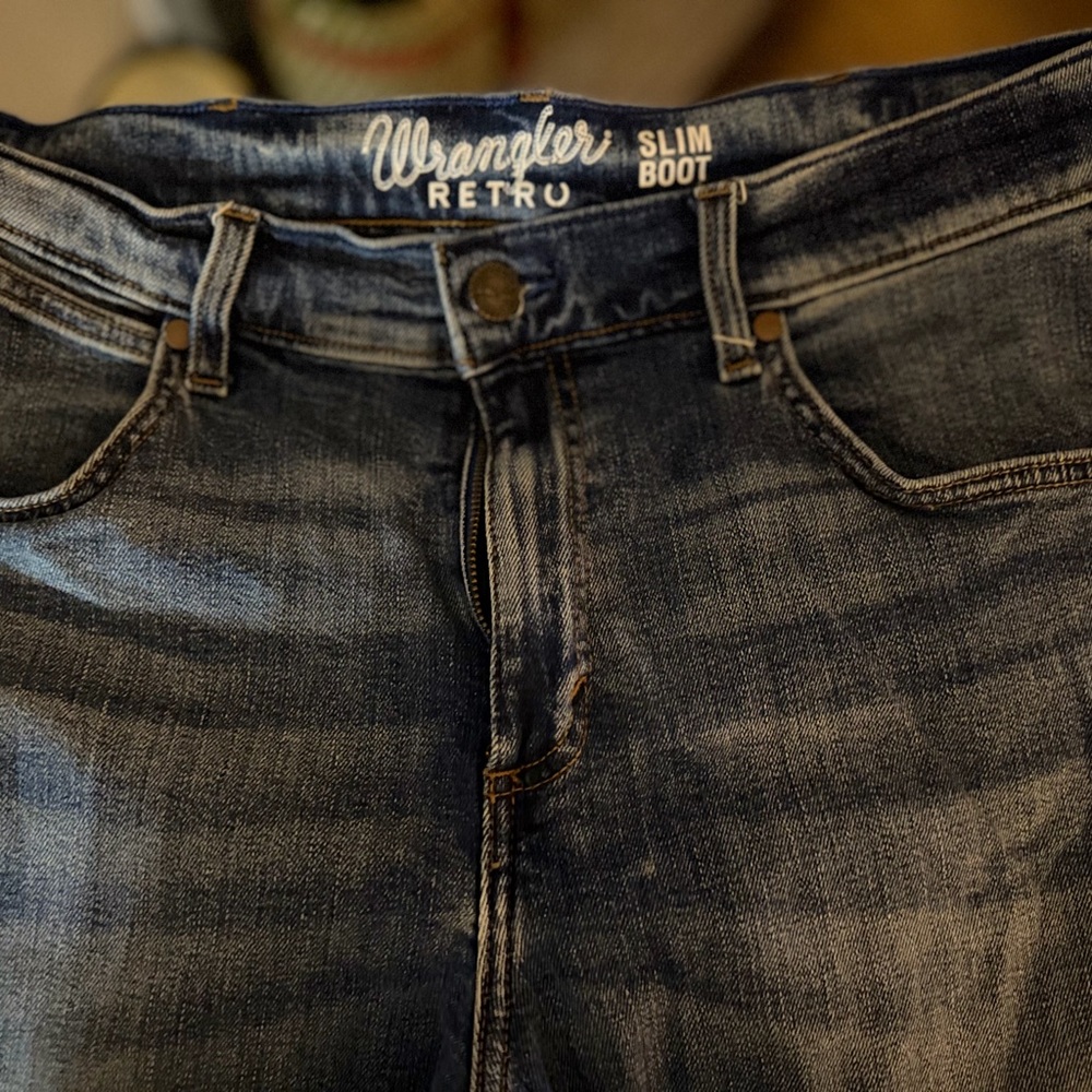 Men’s Wrangler Retro Slim Bootcut Jeans 31x36